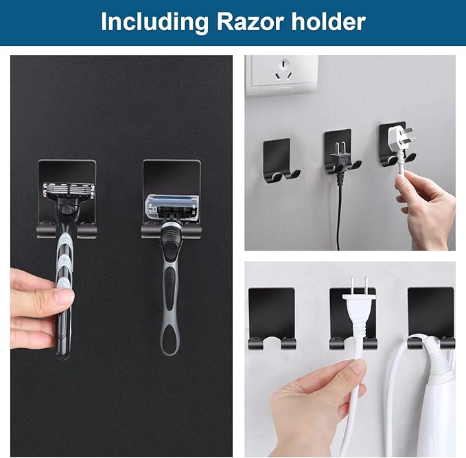 Home Essentials Bathroom Rack - A three-piece bathroom beauty essential set