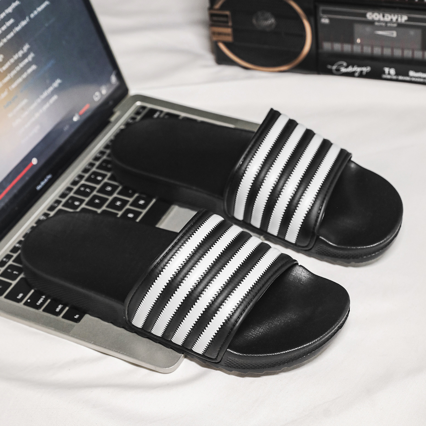 Home Bathroom Colors - YUYIN Summer Men Slippers Indoor Outdoor
