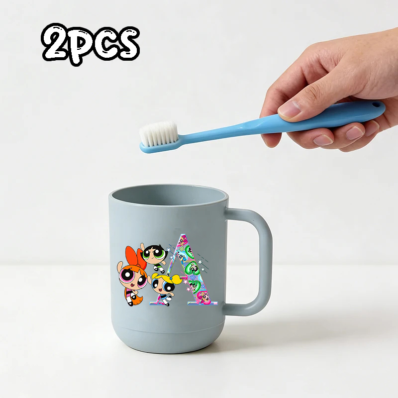 Home Goods Bathroom Sets - The Powerpuff Girls Teeth Cup Toothbrush
