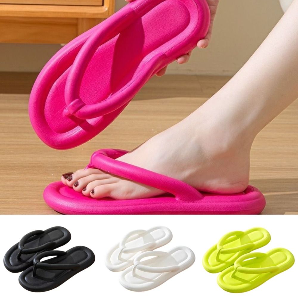 Home Bathroom Colors - New Candy Colors Woman Flip-flops Non