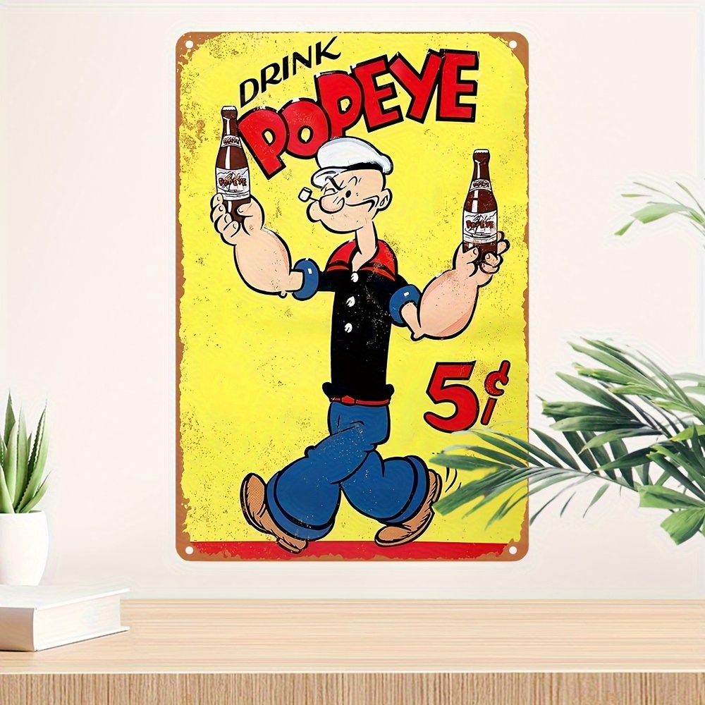 Home Bathroom Wall Decor - Vintage the Sailor for Man Metal