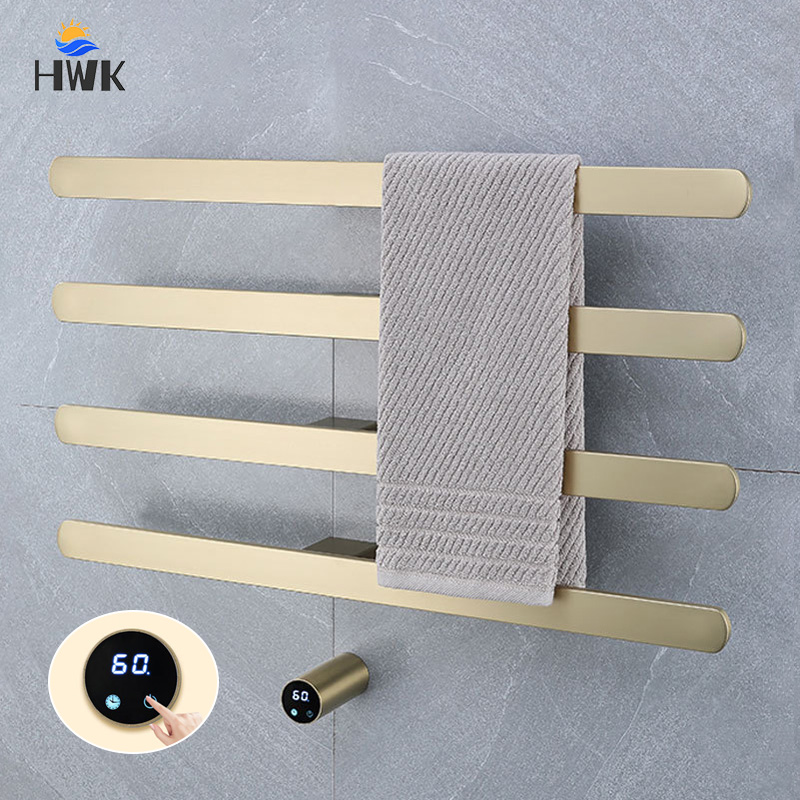 Brushed Gold Bathroom Towel Wa - Towel Warmer Electric のレビューと価格