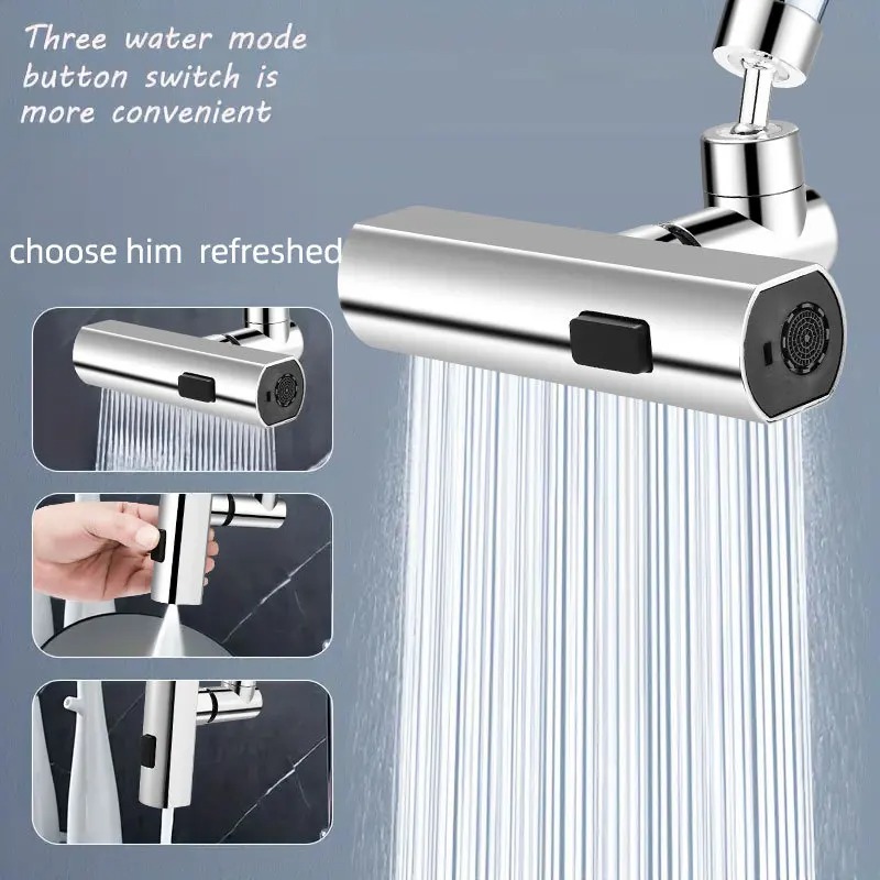 New 3 Modes Kitchen Faucet Uni - Home Bathroom Taps のレビューと価格