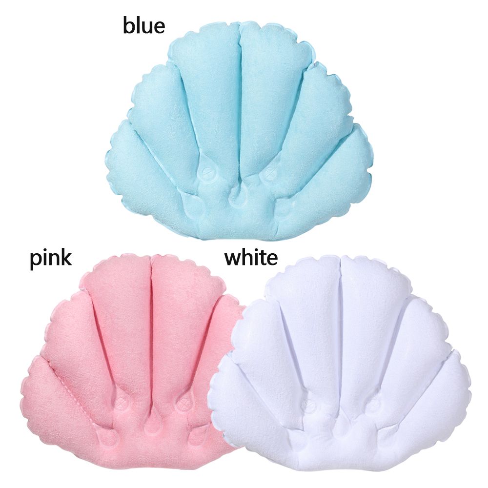 Soft Fan-shaped Inflatable Pil - Bathtub Pillow Inflatable のレビューと価格