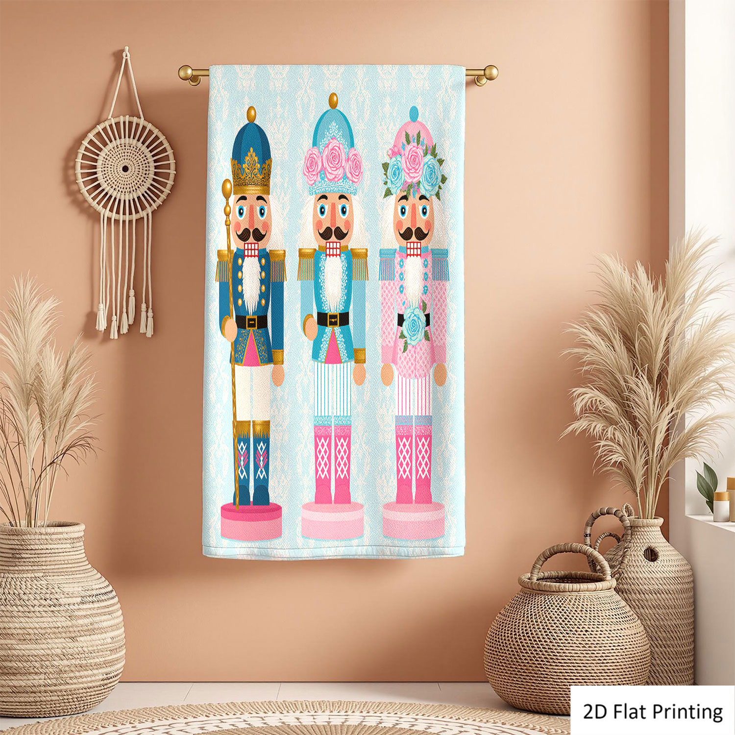1Pc Nutcrackers In Pastel Colo - Home Bathroom Colors のレビューと価格