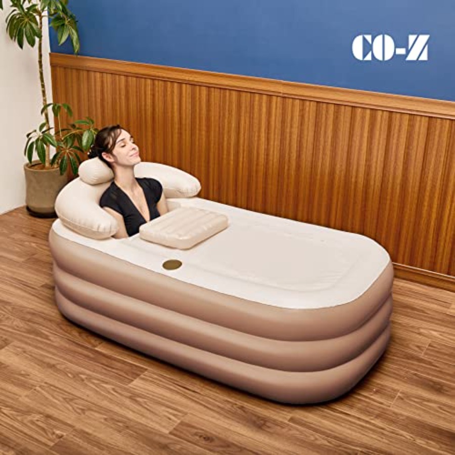 Inflatable Bathtub with Electr - Bathtub Pillow Inflatable のレビューと価格