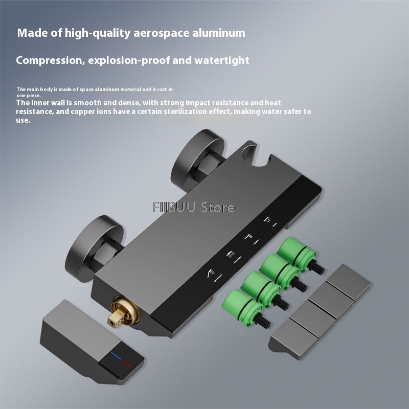 LED Display Shower System With - Home Outlet Bathroom のレビューと価格