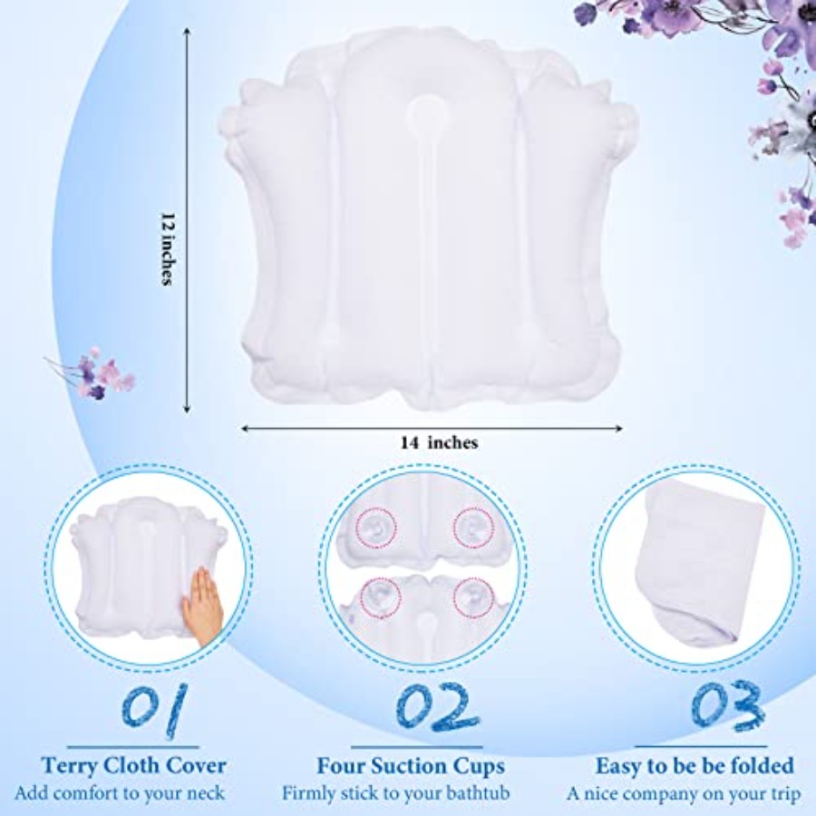 Inflatable Bath Pillow for Tub - Bathtub Pillow Inflatable のレビューと価格