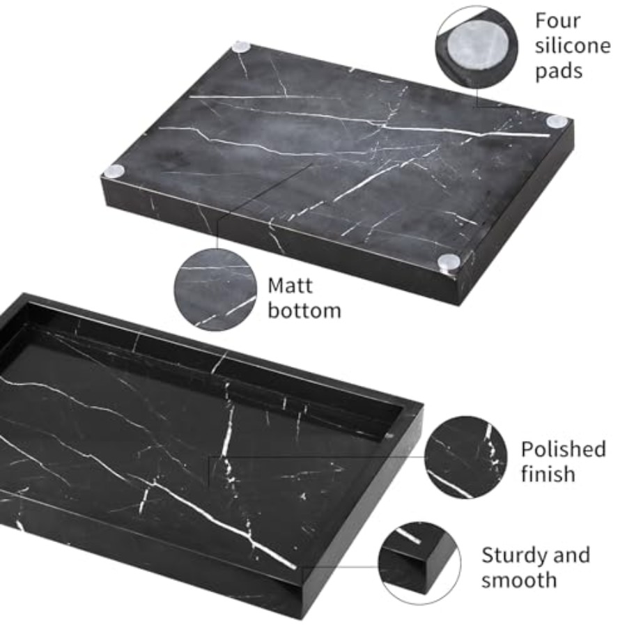 Marble Bathroom Vanity Tray, N - Home Bathroom Vanity のレビューと価格