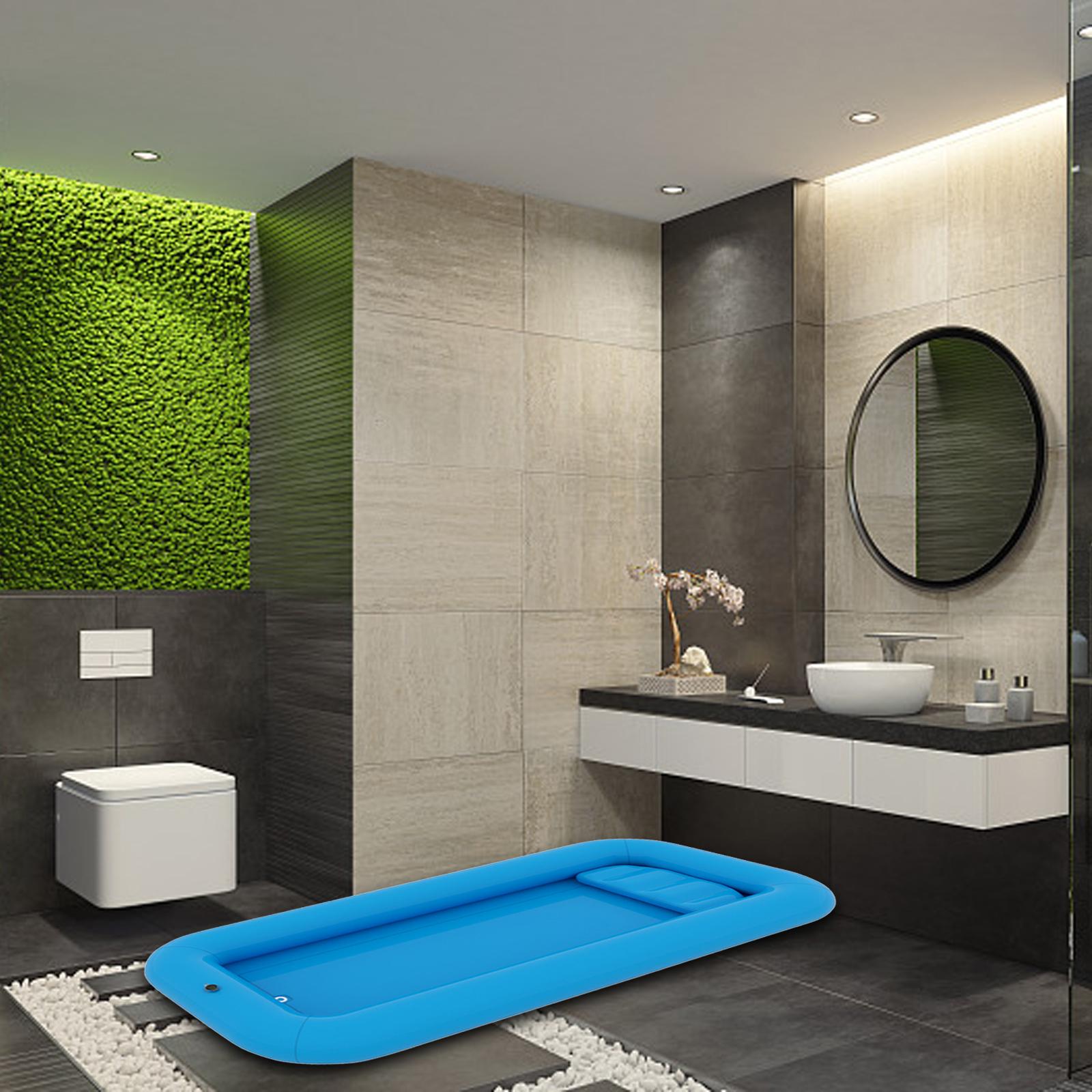 Adults Inflatable Bathtub with - Bathtub Pillow Inflatable のレビューと価格