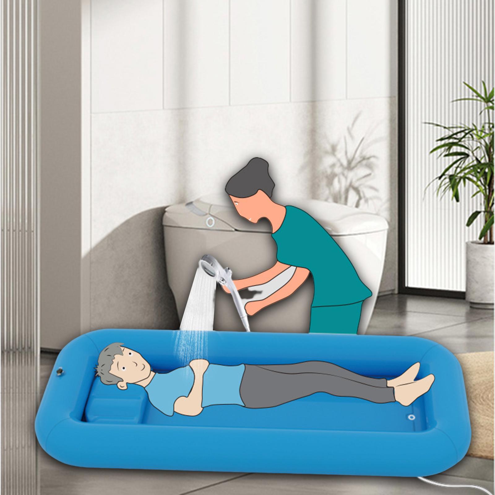 Adults Inflatable Bathtub with - Bathtub Pillow Inflatable のレビューと価格