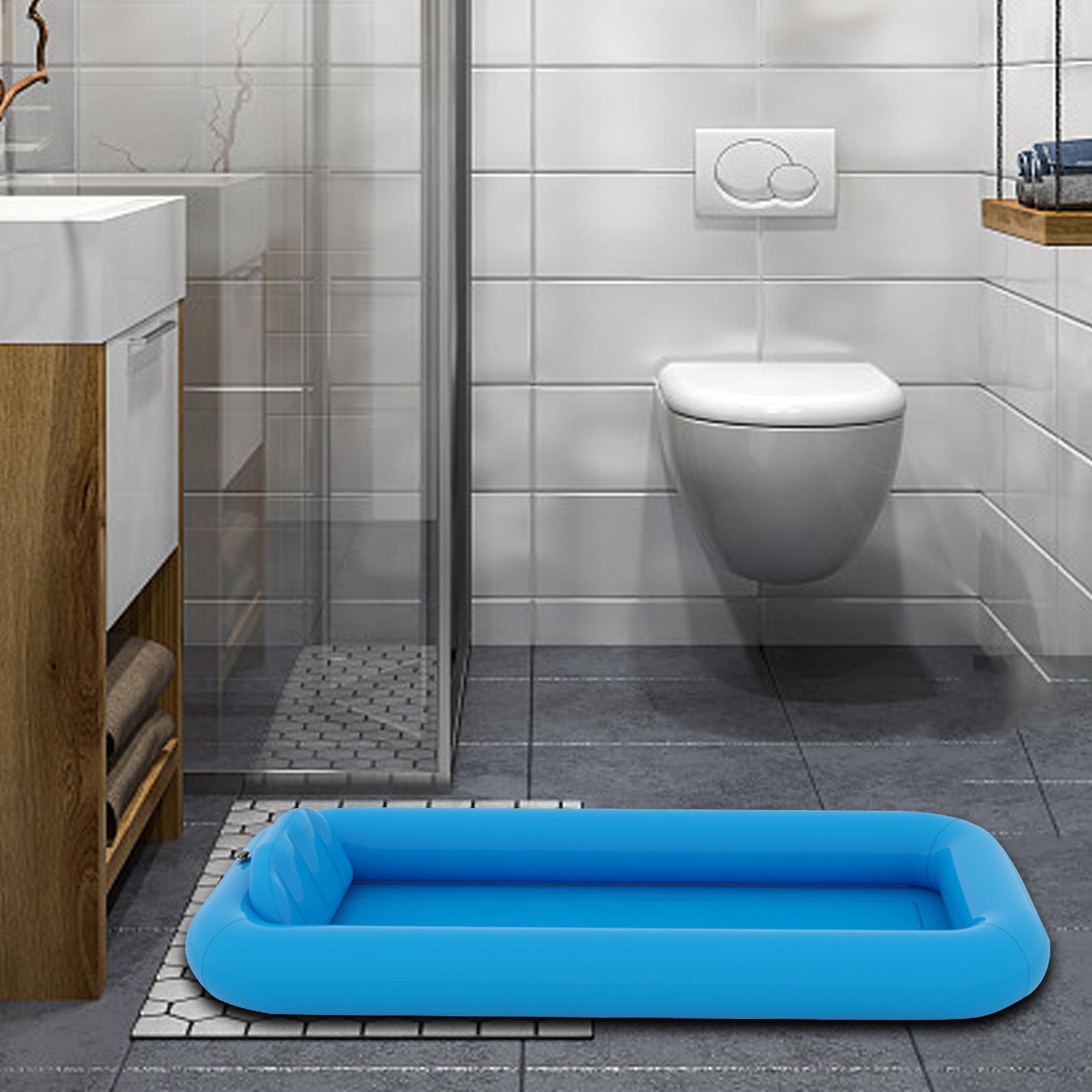 Adults Inflatable Bathtub with - Bathtub Pillow Inflatable のレビューと価格