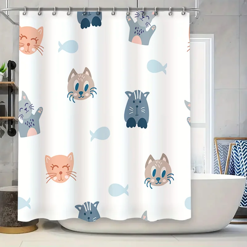 Adorable Cartoon Cat Fish Show - Adorable Home Bathroom Ideas のレビューと価格