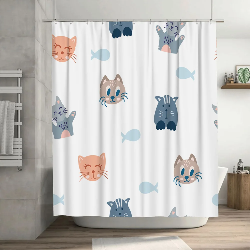 Adorable Cartoon Cat Fish Show - Adorable Home Bathroom Ideas のレビューと価格