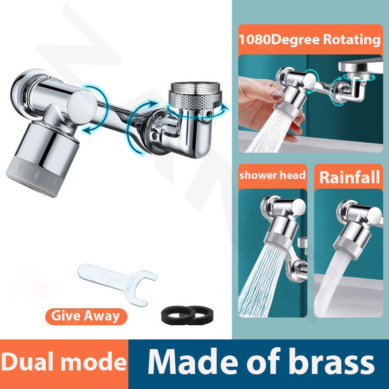1080°Rotatable Faucet Spray He - Basin Mixer Tap のレビューと価格
