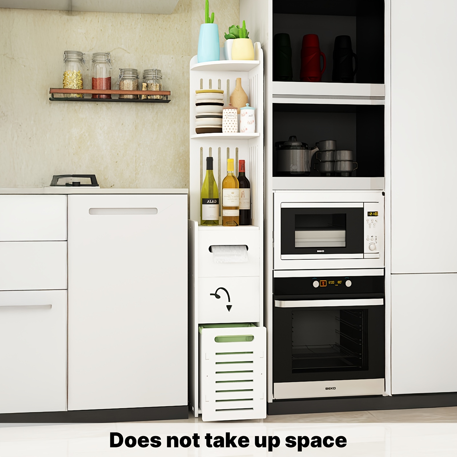 Space-Saving Bathroom Cabinet, - Home Bathroom Toilet のレビューと価格