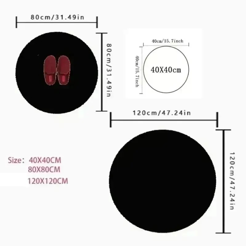 2D Visual Koi Fish Pond Round  - Home Goods Bathroom Rugs のレビューと価格