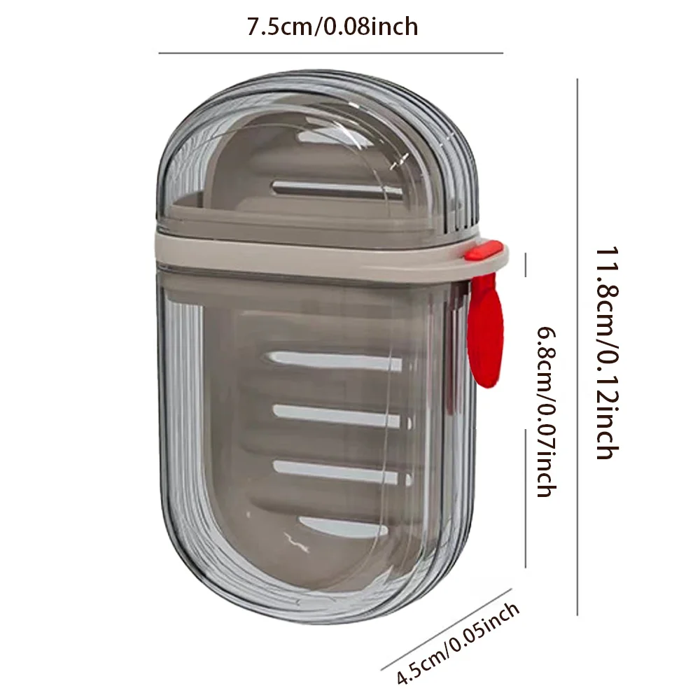 1pcs Soap Box Tray Soap Case O - Home Bathroom Name のレビューと価格