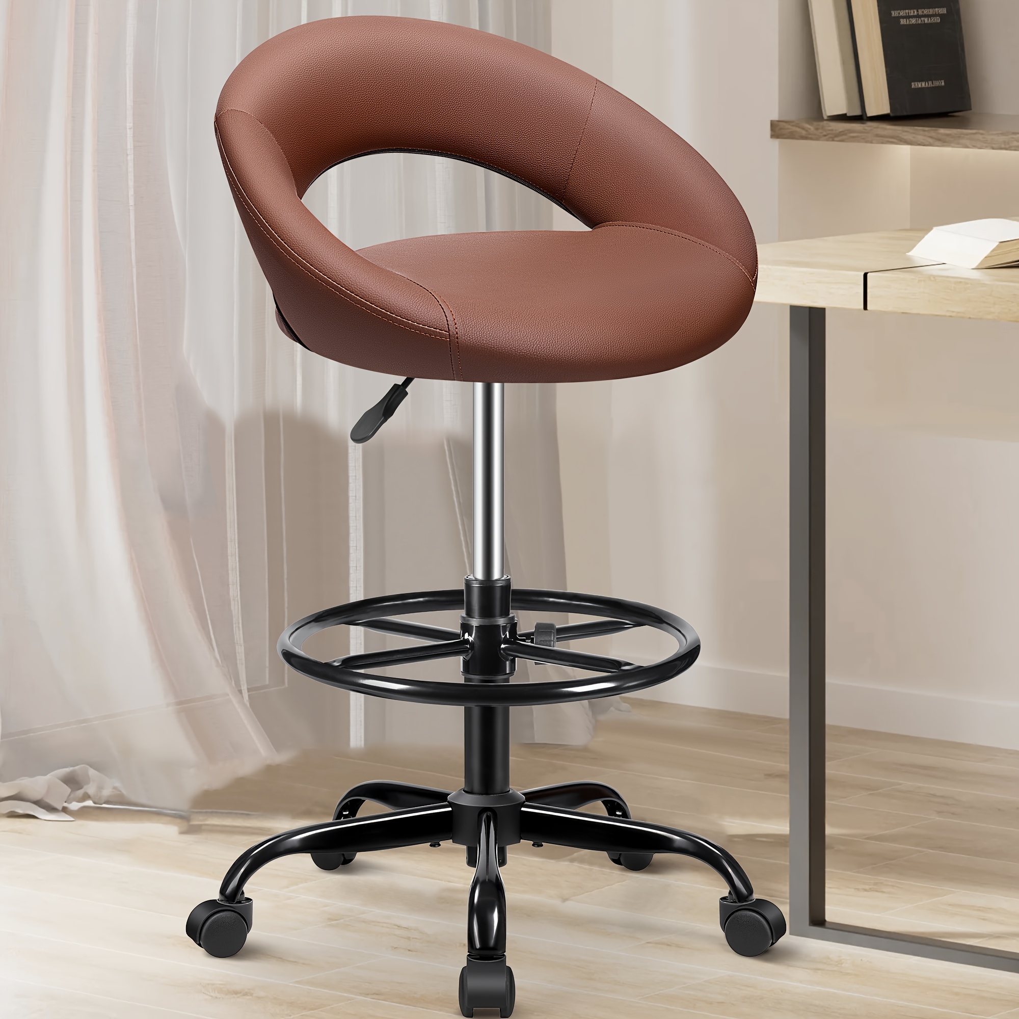 Ergonomic Drafting Chair - PU  - Home & Bathroom Building Products Pte Ltd のレビューと価格