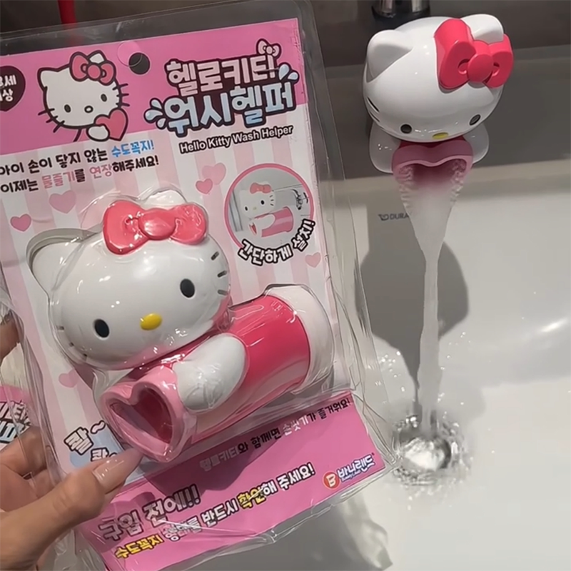 Sanrio Hello Kitty Faucet Exte - Home Goods Bathroom Decor のレビューと価格