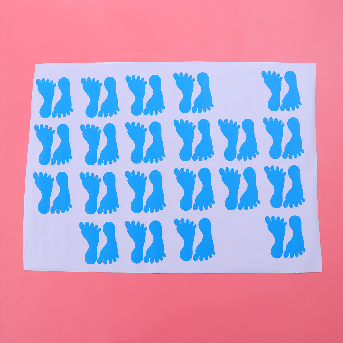 20 Pairs Footprint Floor Stick - Home Bathroom Wall Decor のレビューと価格