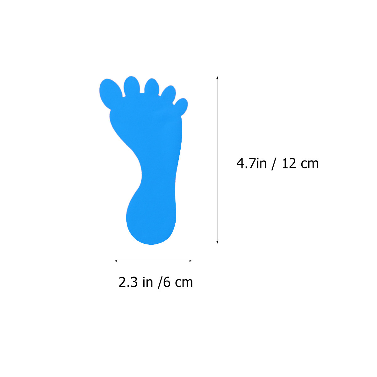 20 Pairs Footprint Floor Stick - Home Bathroom Wall Decor のレビューと価格