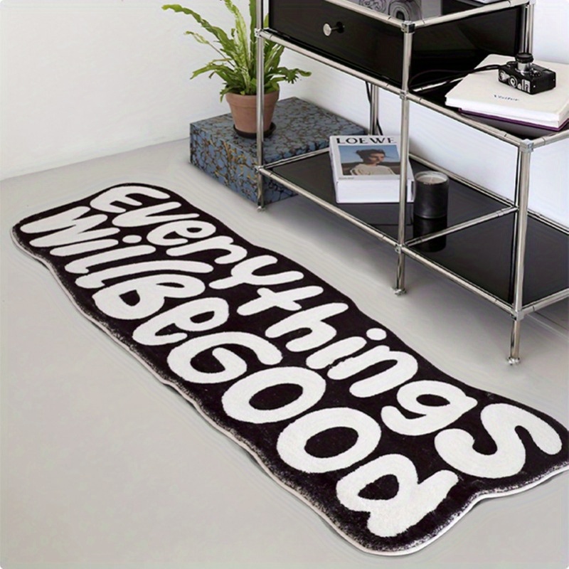 VIKAMA Everything Will Be Good - Home Goods Bathroom Rugs のレビューと価格