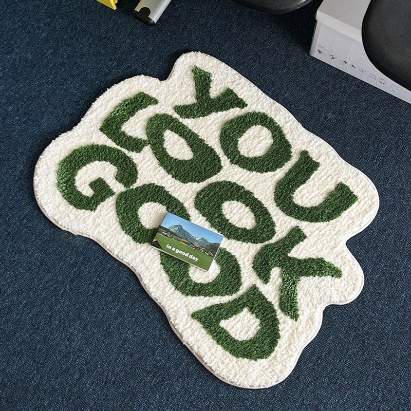 Tufted You Look Good Rug Custo - Home Goods Bathroom Rugs のレビューと価格