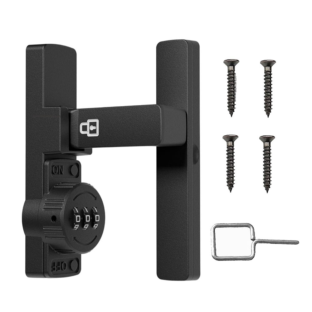 Security Barn Door Lock 3-Digi - Home Bathroom Door のレビューと価格