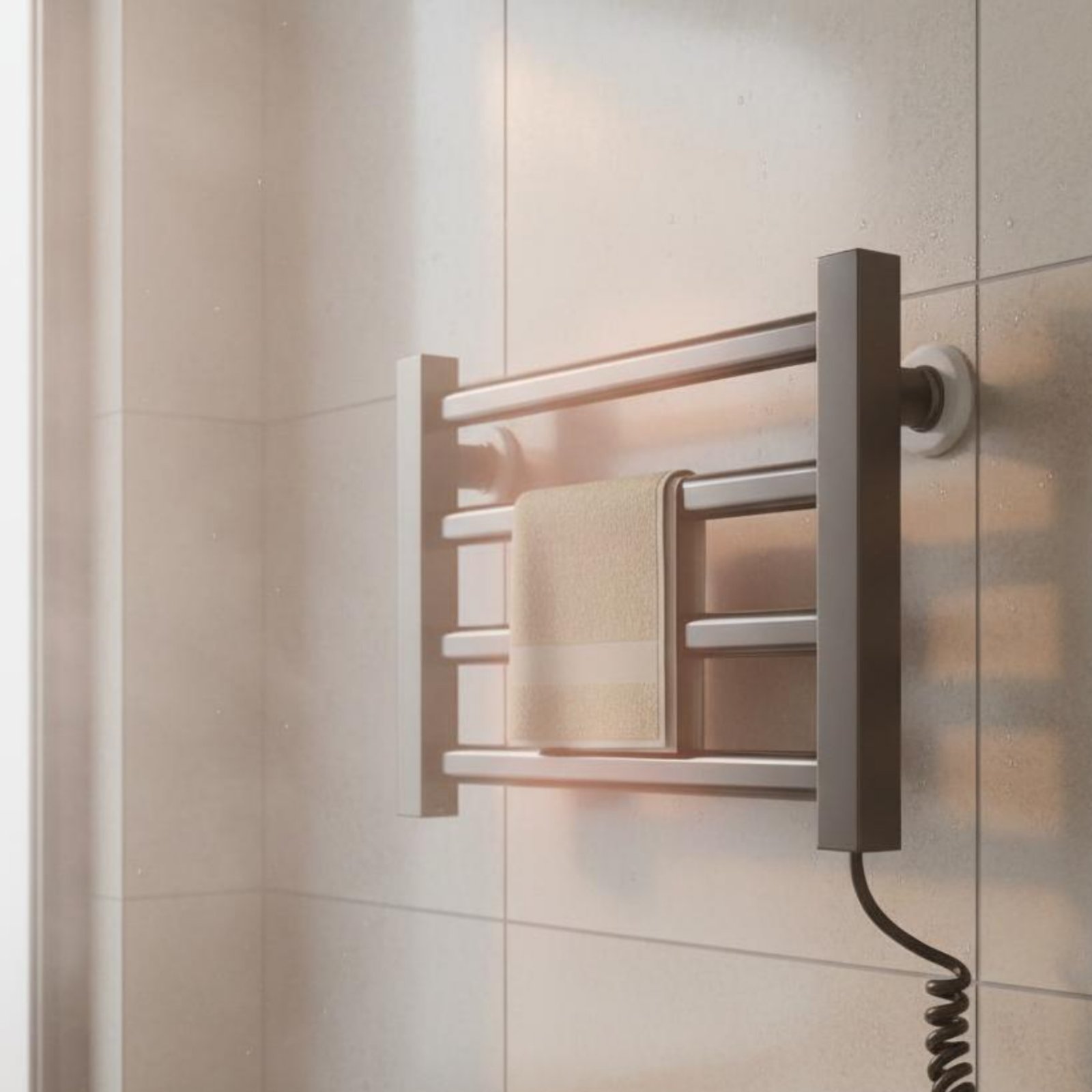 Electric Heated Towel Rack No  - Towel Warmer Electric のレビューと価格