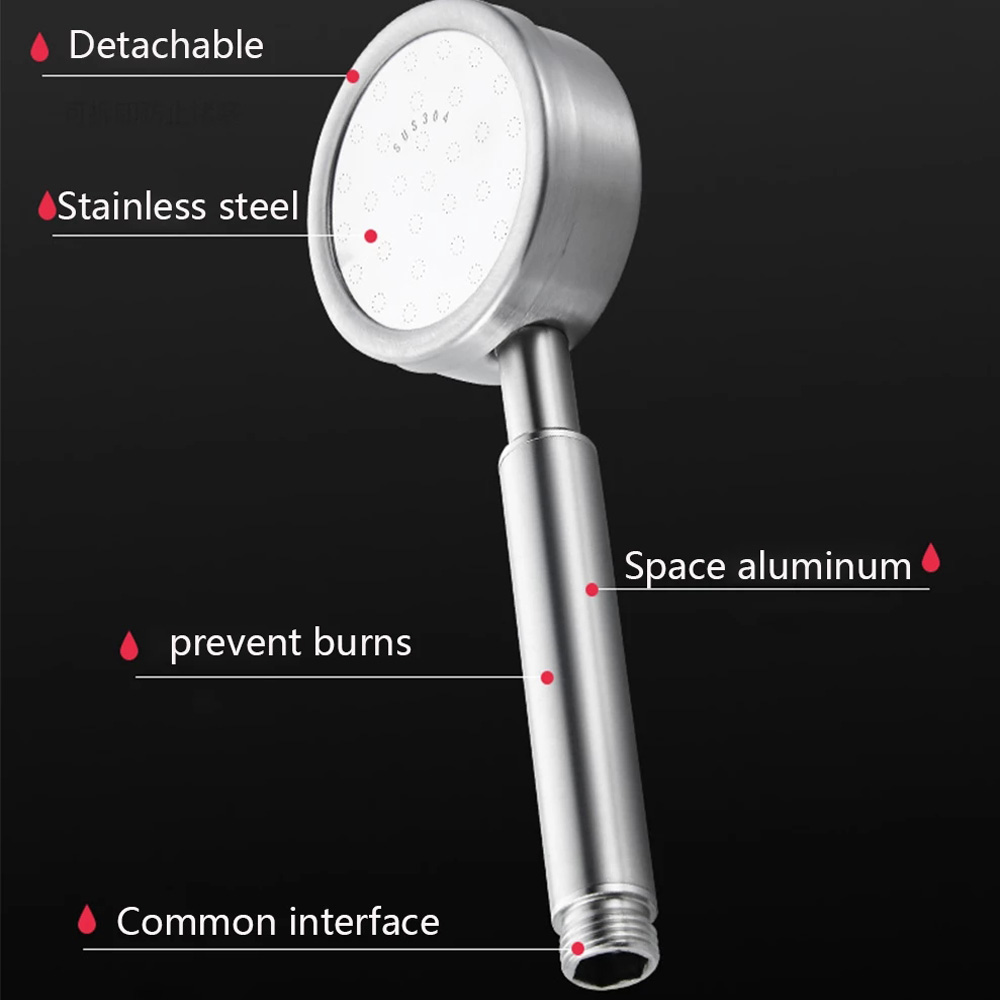 304 Stainless Steel Shower Hea - Home Bathroom Taps のレビューと価格