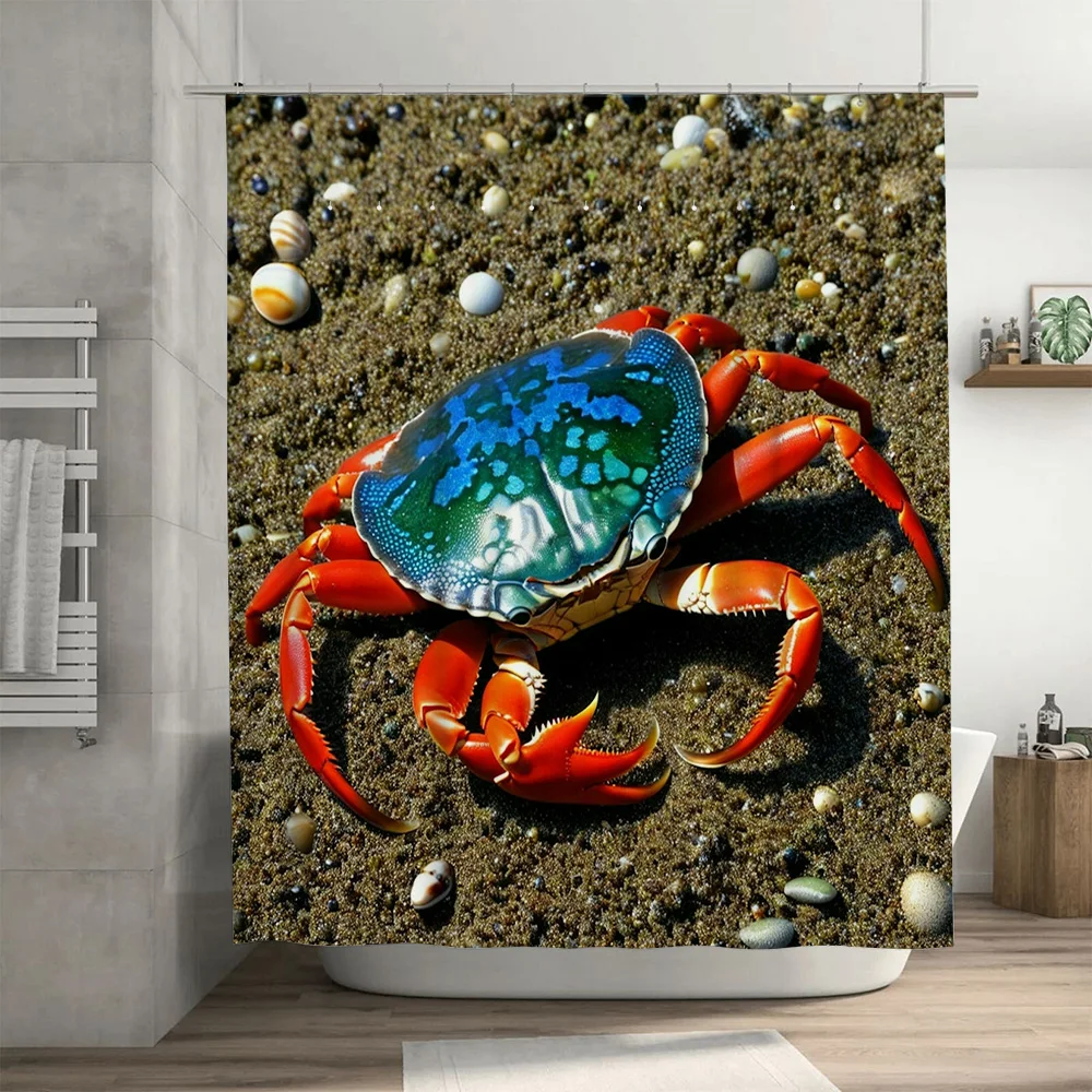 3D Printed Shower Curtain Blue - Home Bathroom Design Ideas のレビューと価格