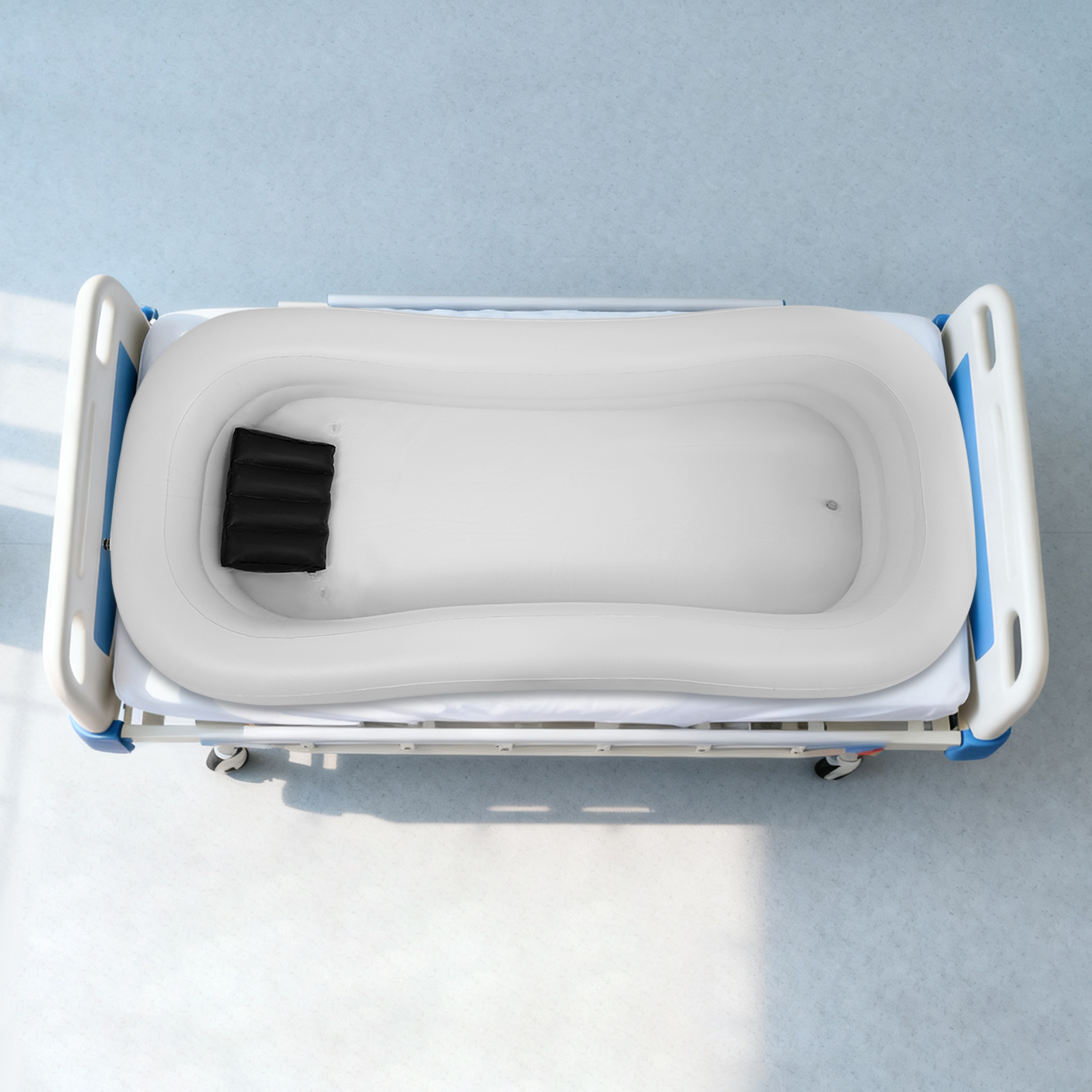 Rectangle PVC Inflatable Batht - Bathtub Pillow Inflatable のレビューと価格