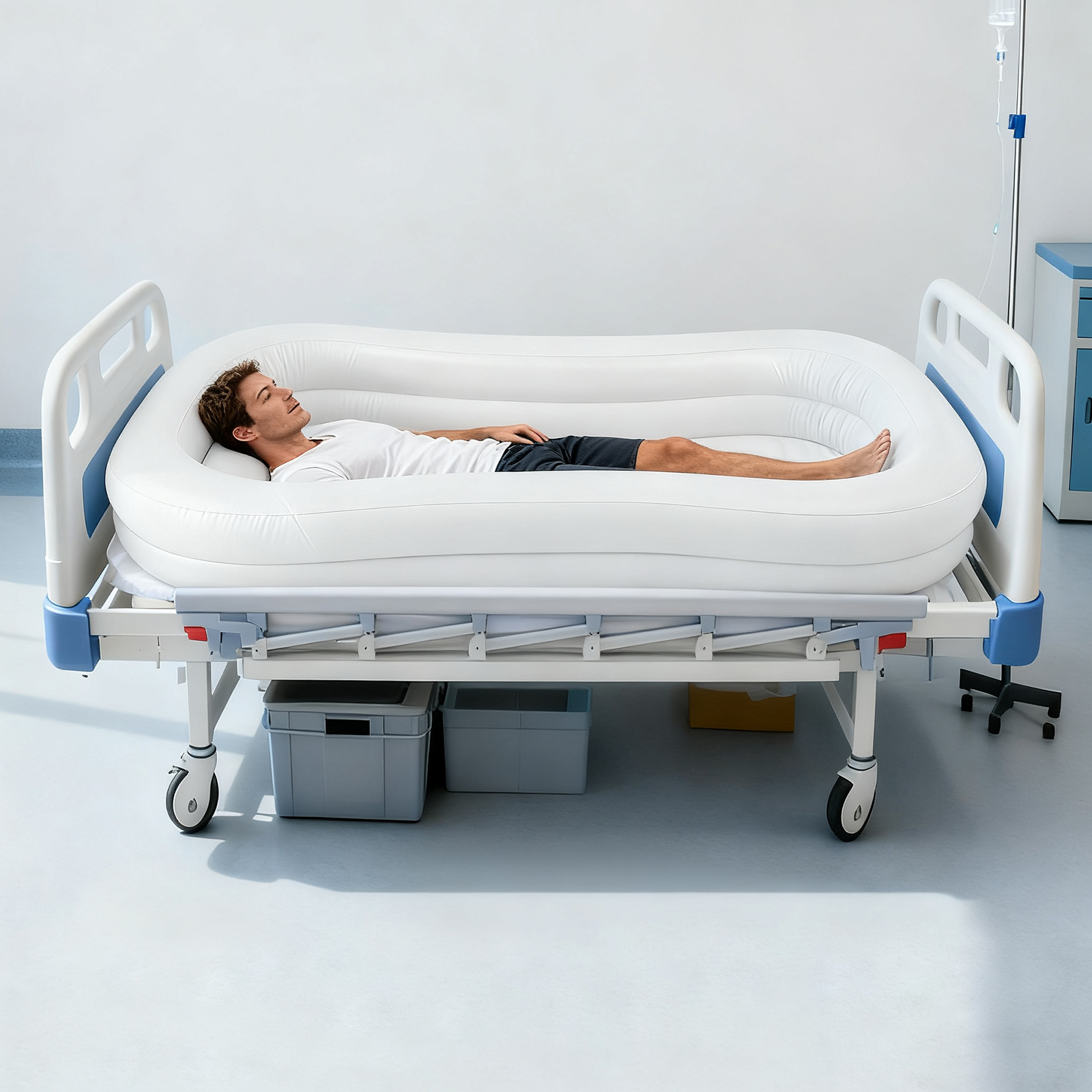 Rectangle PVC Inflatable Batht - Bathtub Pillow Inflatable のレビューと価格