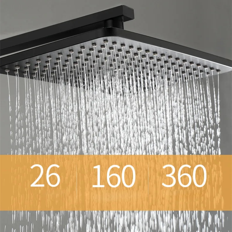 KEMAIDI Black Gold Shower Fauc - Home Bathroom Taps のレビューと価格