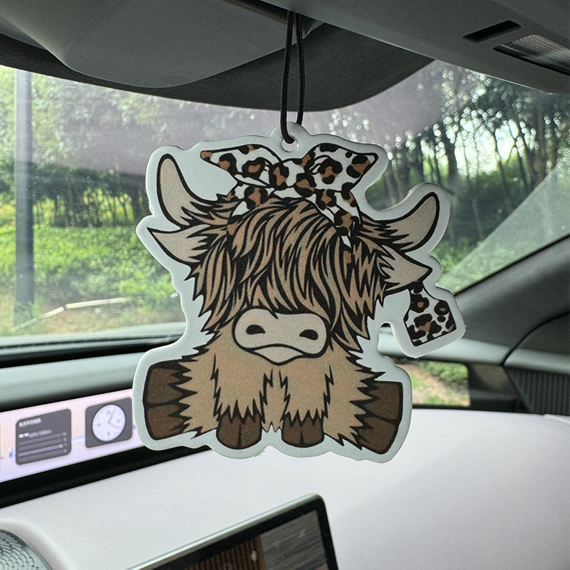 Cartoon Highland Cow Hilton (H - Home Bathroom Freshener のレビューと価格