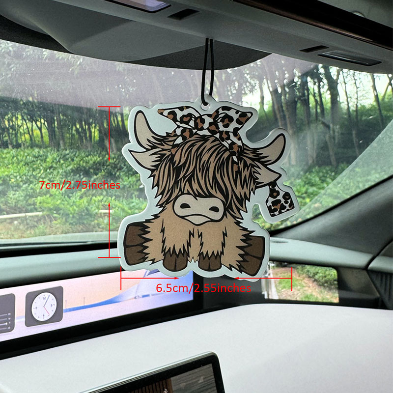 Cartoon Highland Cow Hilton (H - Home Bathroom Freshener のレビューと価格
