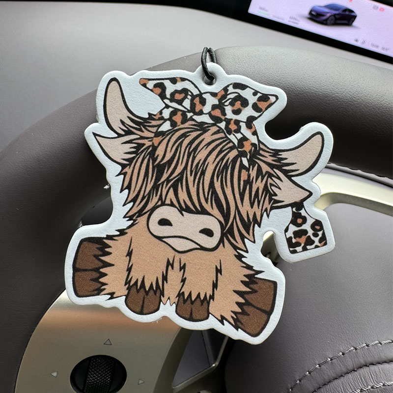 Cartoon Highland Cow Hilton (H - Home Bathroom Freshener のレビューと価格