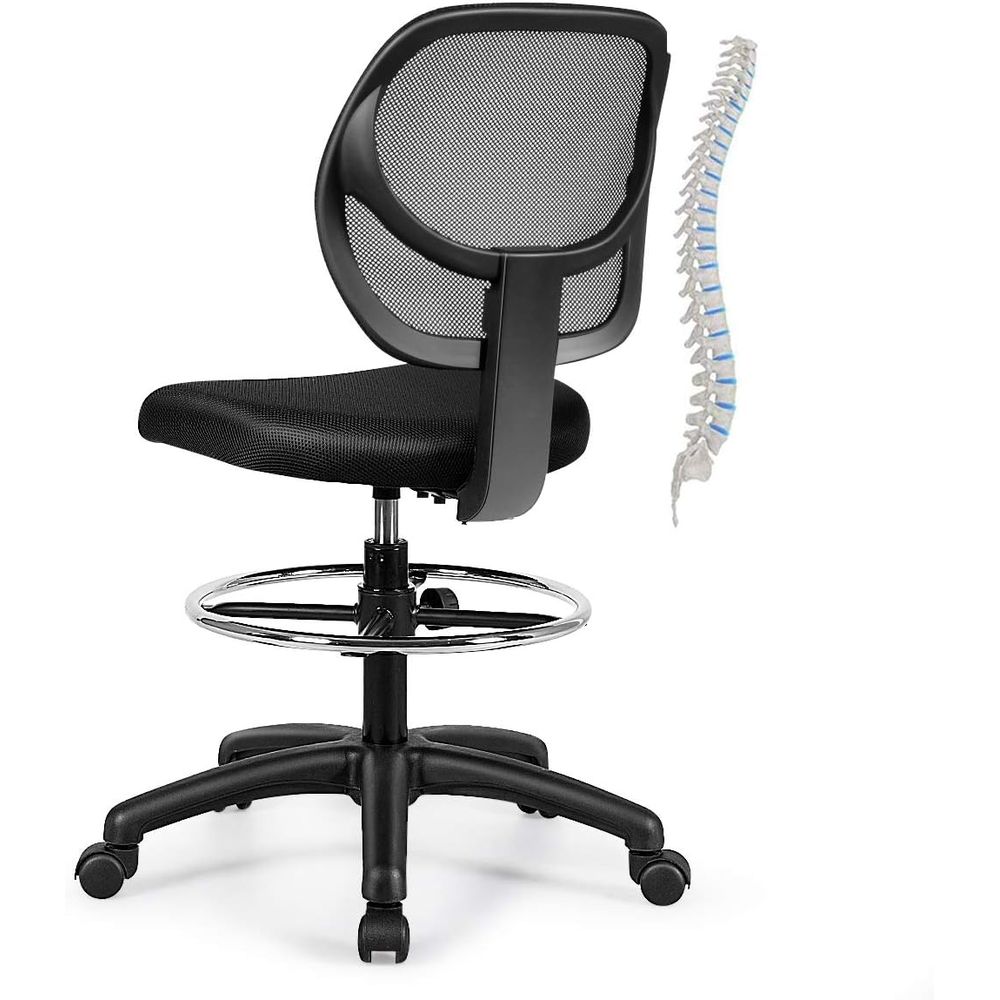 Ergonomic Black Mesh Swivel Of - Home & Bathroom Building Products Pte Ltd のレビューと価格