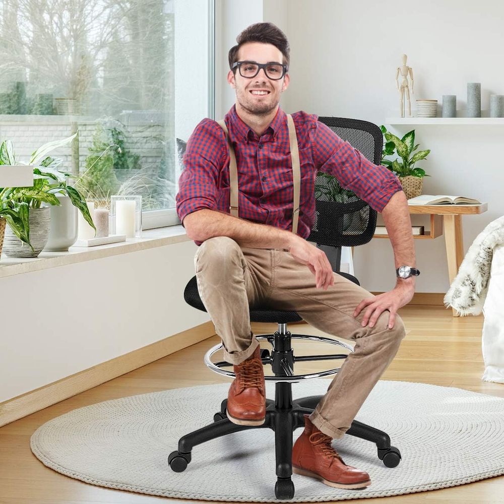 Ergonomic Black Mesh Swivel Of - Home & Bathroom Building Products Pte Ltd のレビューと価格