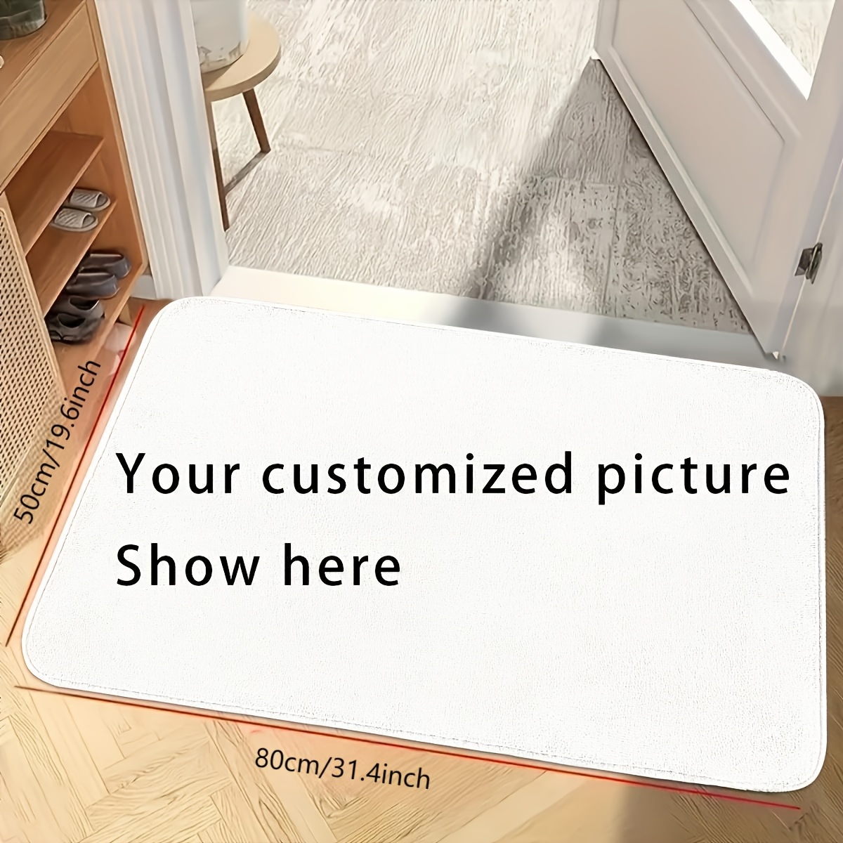 Customizable DIY Mat Entrance  - Home Bathroom Name のレビューと価格