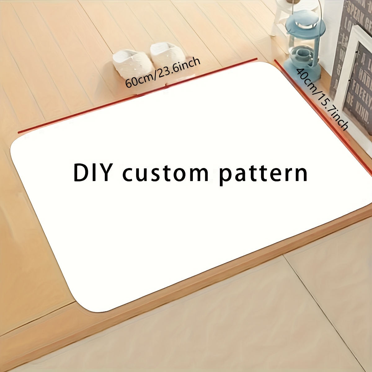 Customizable DIY Mat Entrance  - Home Bathroom Name のレビューと価格