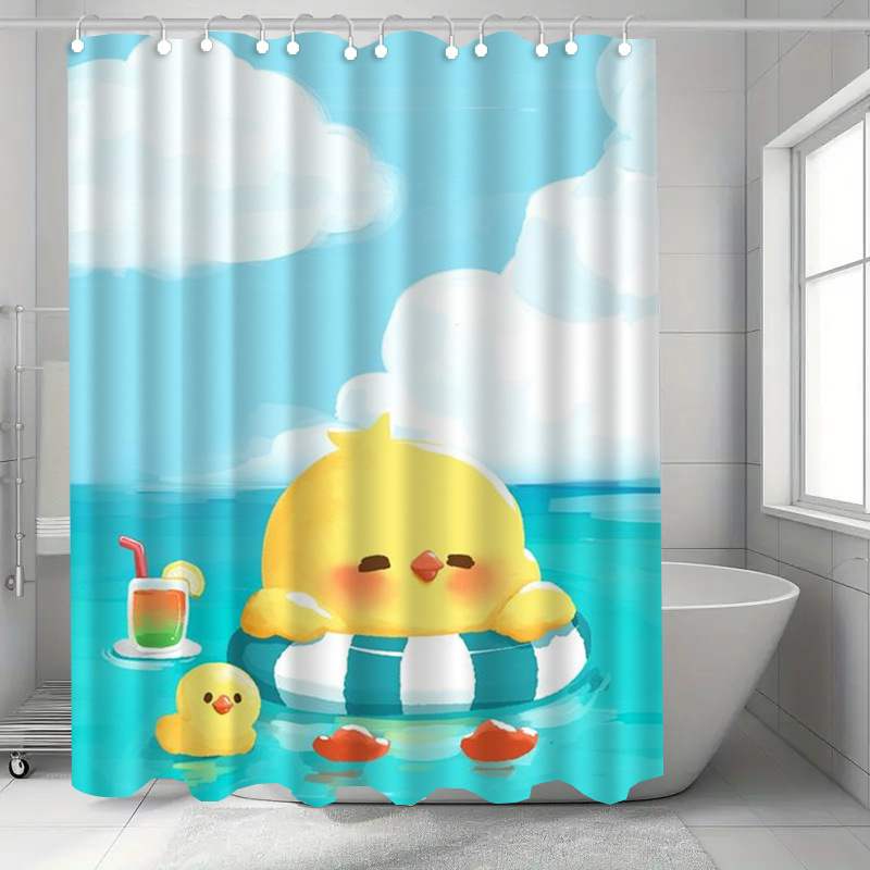 Cute Sleeping Cats Shower Curt - Home Bathroom Design Ideas のレビューと価格
