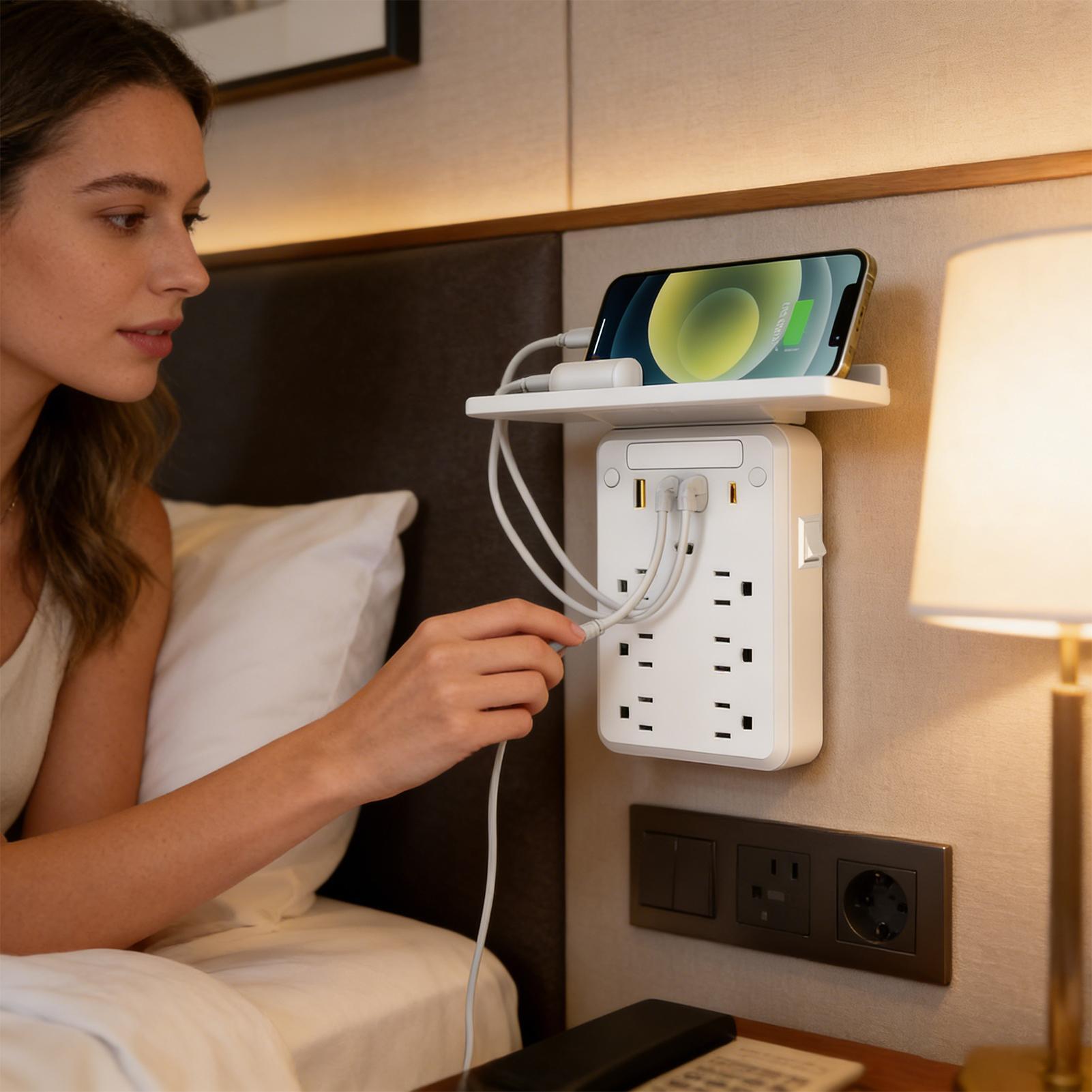 Smart Plug Plug Expander Charg - Home Outlet Bathroom のレビューと価格