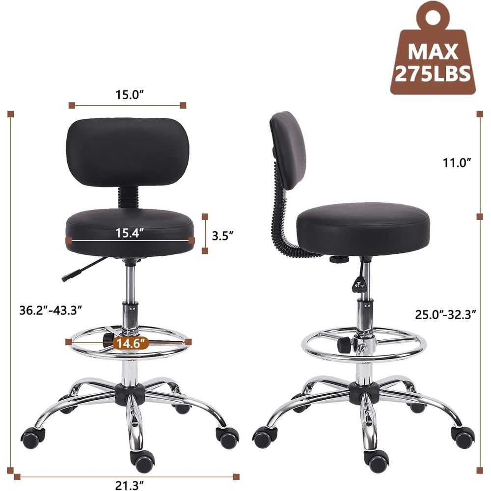 Adjustable Swivel Bar Stool wi - Home & Bathroom Building Products Pte Ltd のレビューと価格