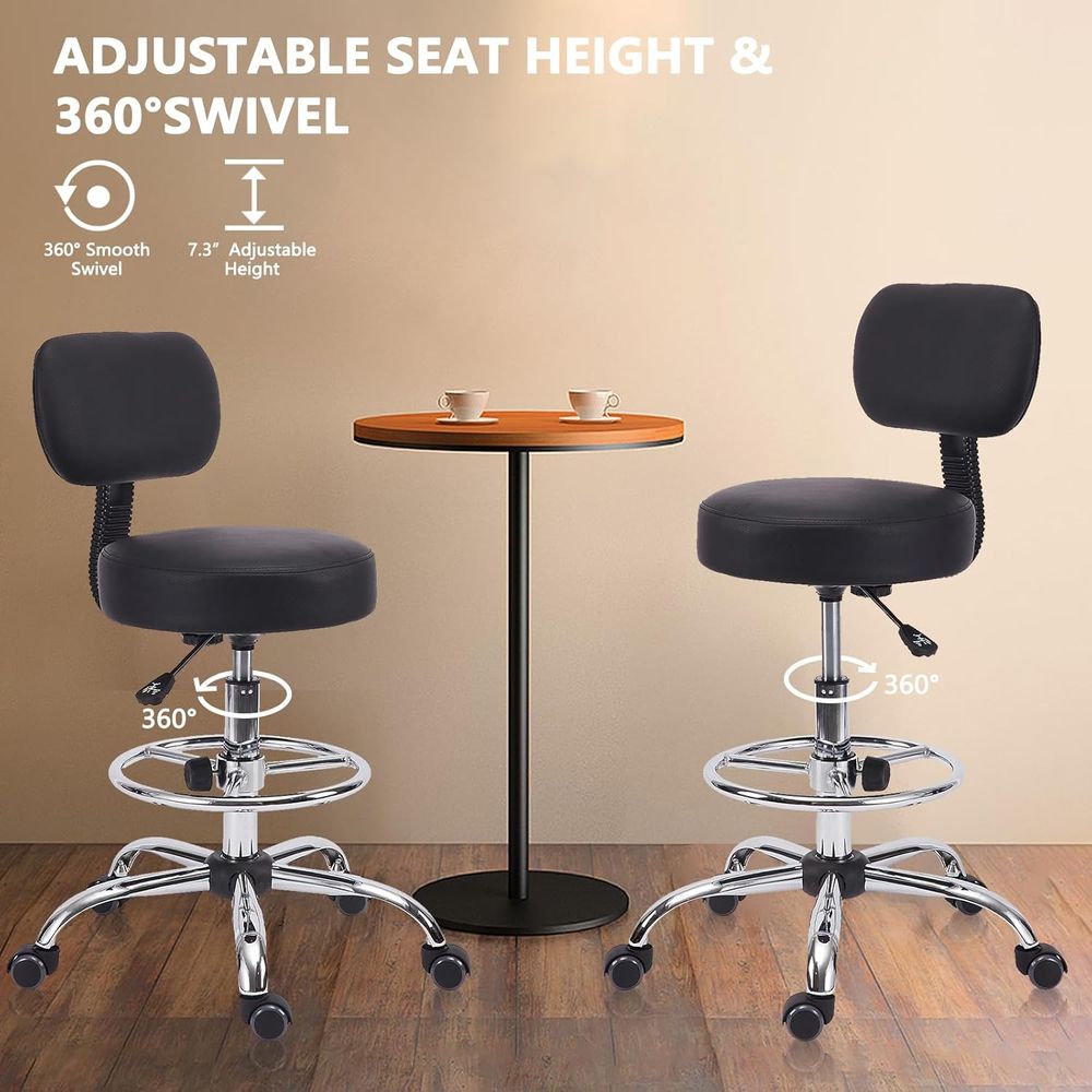 Adjustable Swivel Bar Stool wi - Home & Bathroom Building Products Pte Ltd のレビューと価格