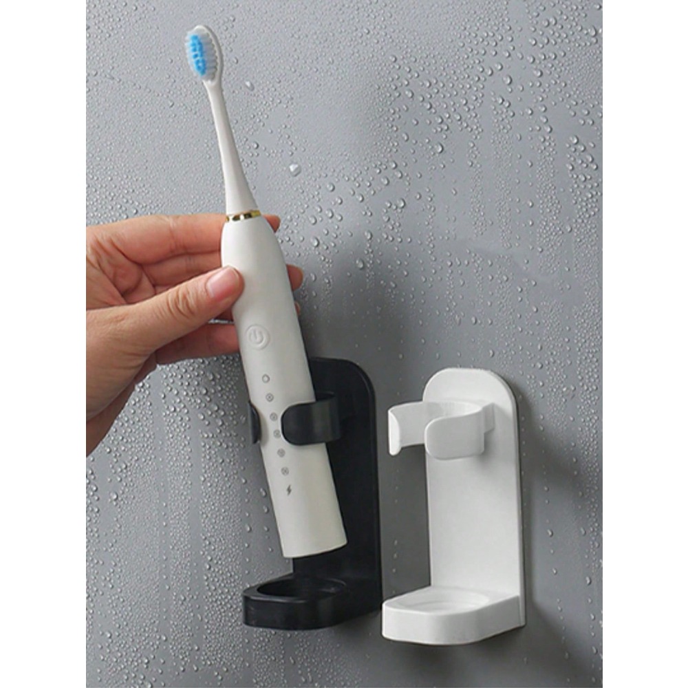 1pc No Drill Electric Toothbru - Home Essentials Bathroom Rack のレビューと価格