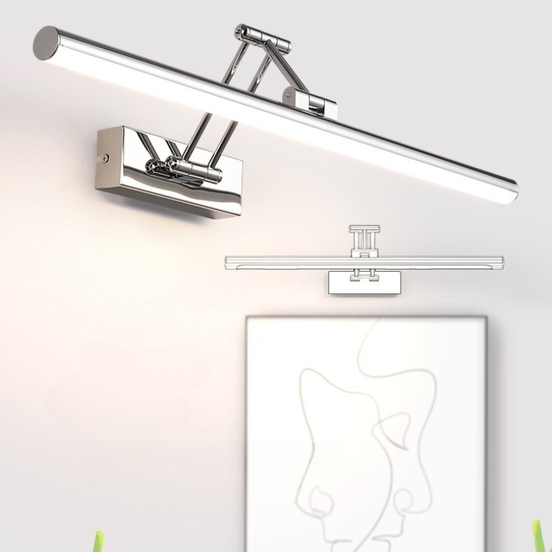 Iron Tricolor Mirror Front Lam - Home Bathroom Vanity のレビューと価格