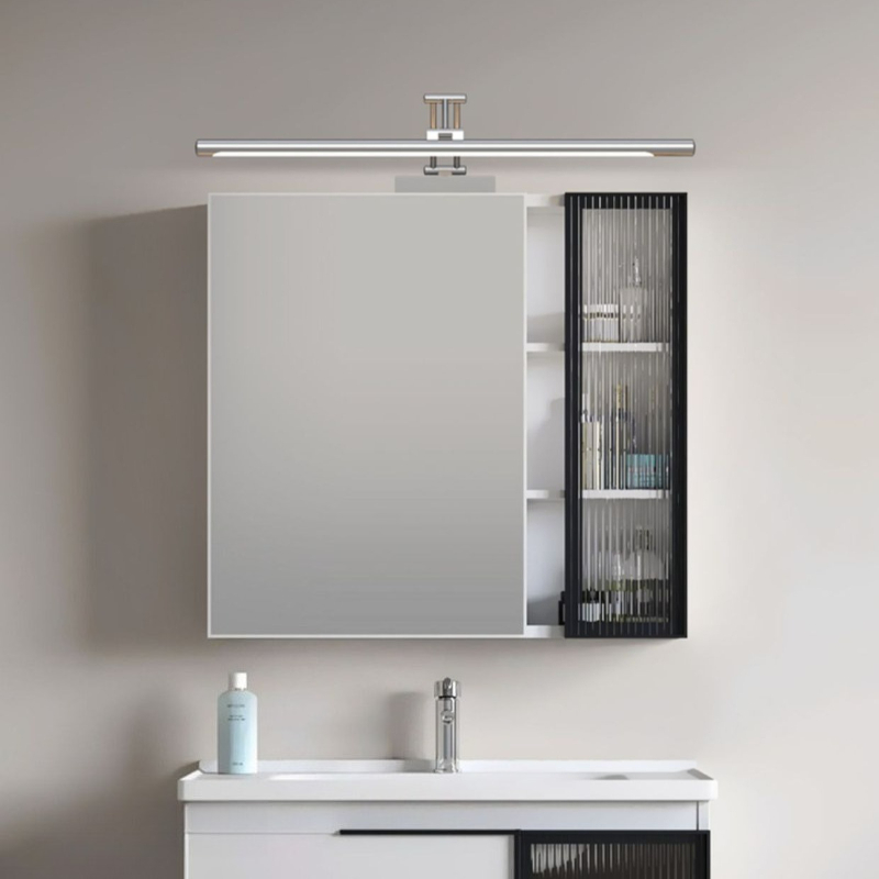 Iron Tricolor Mirror Front Lam - Home Bathroom Vanity のレビューと価格