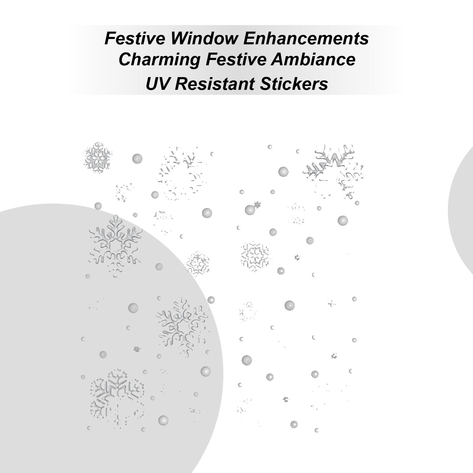 Holiday Window Clings Static R - Home Bathroom Door のレビューと価格
